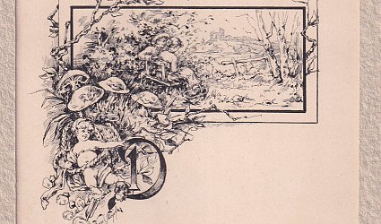 Záhlaví s iniciálou D.