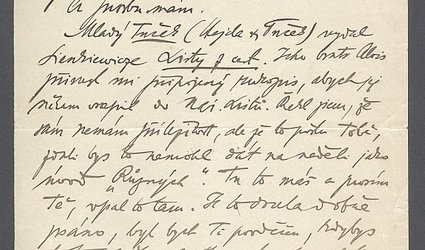 Dopis redaktoru Národních listů.