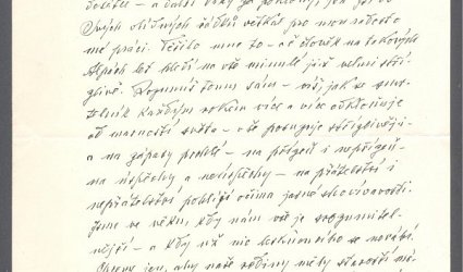 Dopis Ignátu Herrmannovi.