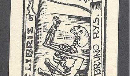 Ex Libris Dr. Bruno Rys. Uvězněná smrt.