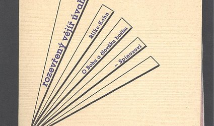 Rozevřený vějíř úvah.