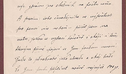 Dopis Ignátu Herrmannovi.