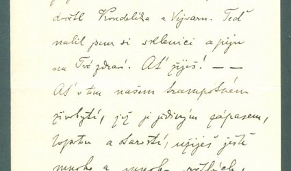 Dopis Ignátu Herrmannovi.