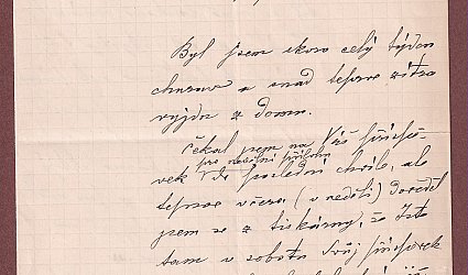 Dopis Ignátu Herrmannovi.