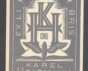 Ex libris Karel Holzmann.