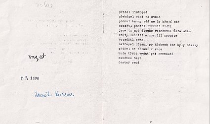 Vagat. p. f. 1990 Zdeněk Lorenc.