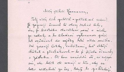 Dopis na hlavičkovém papíře týdeníku Zvon.