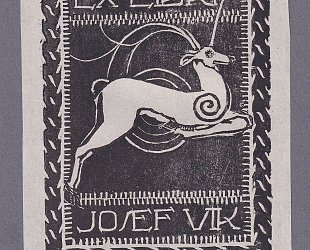 Ex Libris Josef Vik.