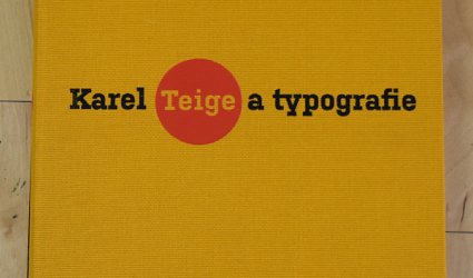 Karel Teige a kniha. Asymetrická harmonie.