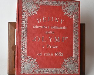 Dějiny zábavního a vzdělávacího spolku Olymp v Praze od roku 1882.