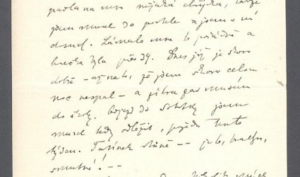 Dopis Ignátu Herrmannovi.