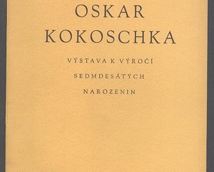 Oskar Kokoschka. Výstava k výročí sedmdesátých narozenin.