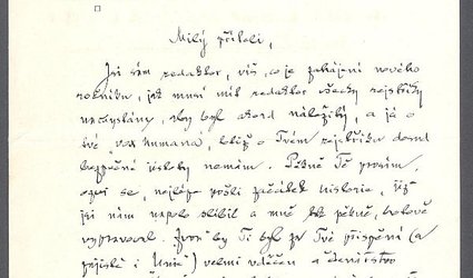 Dopis Ignátu Herrmannovi.