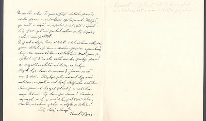 Dopis Ignátu Herrmannovi.
