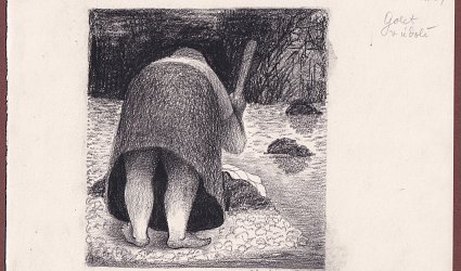 Ilustrace ke knize Golet v údolí.