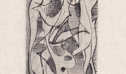 Ex libris E.h. (Emanuel Hloupý).