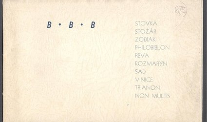 Lístky z malé kartotéky.