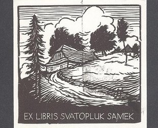 Ex libris Svatopluk Samek.