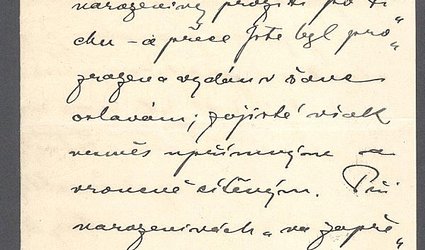 Dopis Ignátu Herrmannovi.