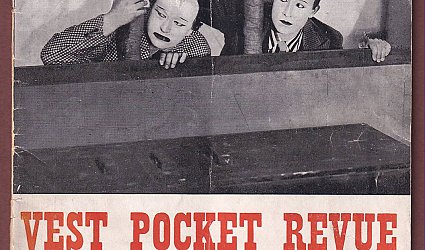 Vest pocket revue. Časopis Osvobozeného divadla. Ročník 1929 - 30, č. 2.