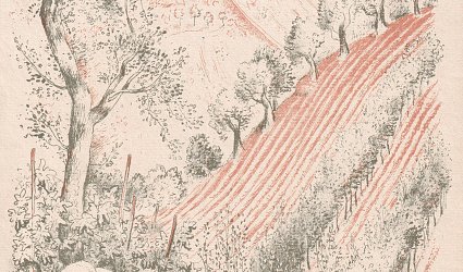 V  zahradách u Sieny.