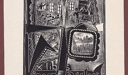 Ex libris Vincenc Paulus. Ze školního života.