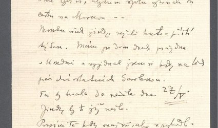 Dopis Ignátu Herrmannovi.