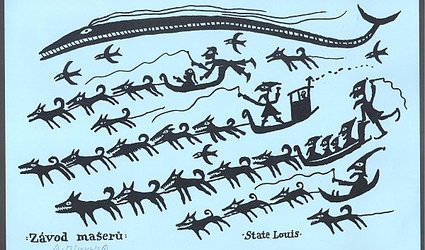 Závod mašerů. State Louis.