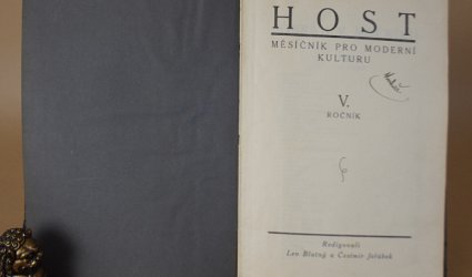 HOST. Měsíčník pro moderní kulturu. Ročník V.