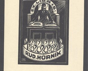 Ex libris Rud. Hůrník.