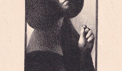 Novoročenka manželů Kopáčkových na rok 1954.