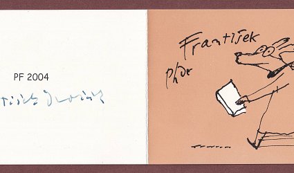 PF 2004 PhDr. František Dvořák.