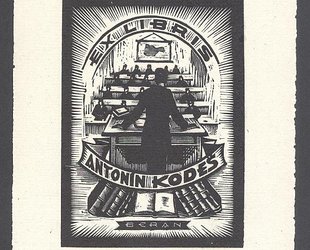 Ex libris Antonín Kodeš. Učitel.