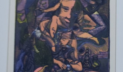 Exlibris Karla Pavelky. Tabák.