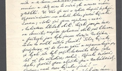 Dopis Ignátu Herrmannovi.