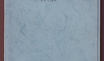 Dopisy neznámé české šlechtičny Josefu Dobrovskému z roku 1796.