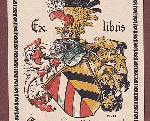 Ex libris Heinrich von Mauntz.