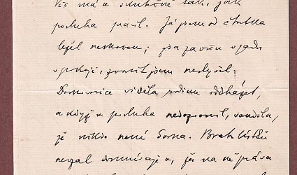 Dopis Ignátu Herrmannovi.