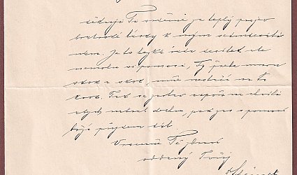 Dopis Ignátu Herrmannovi.