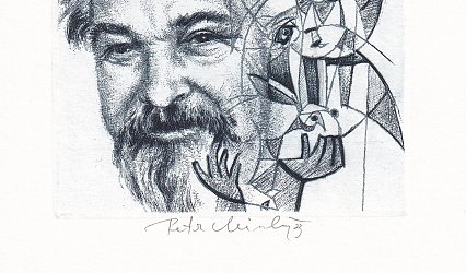 Portrét Bohumila Matala.