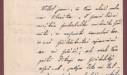 Dopis Ignátu Herrmannovi.