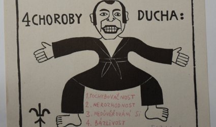 4 choroby ducha: 1. Pochybovačnost. 2. Nerozhodnost.. 3. Nedůvěřování si. 4. Bázlivost.