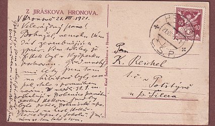 Pohlednice z Jiráskova Hronova.