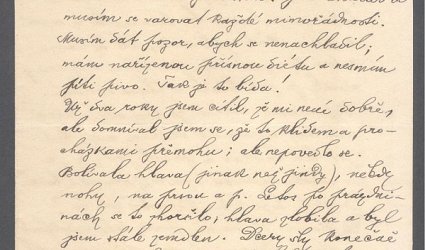 Dopis Ignátu Herrmannovi.