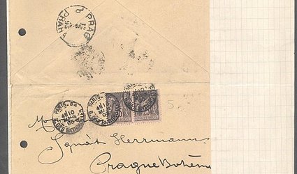 Dopis Ignátu Herrmannovi.