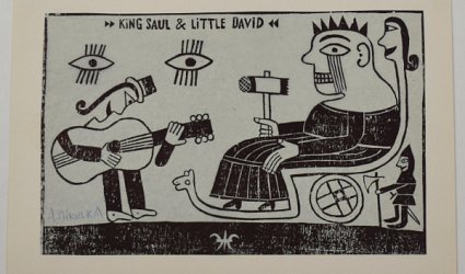 King Saul & Little David.