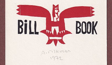 Bill book.