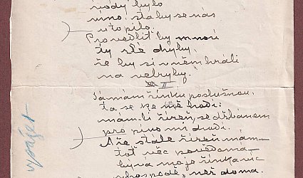 Z veršů pijáckých.