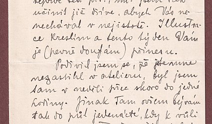 Dopis Ignátu Herrmannovi.