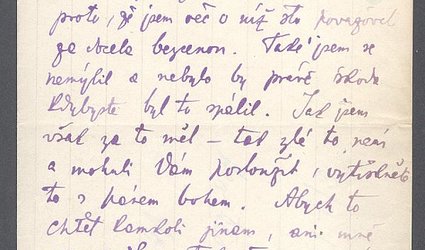 Dopis Ignátu Herrmannovi.